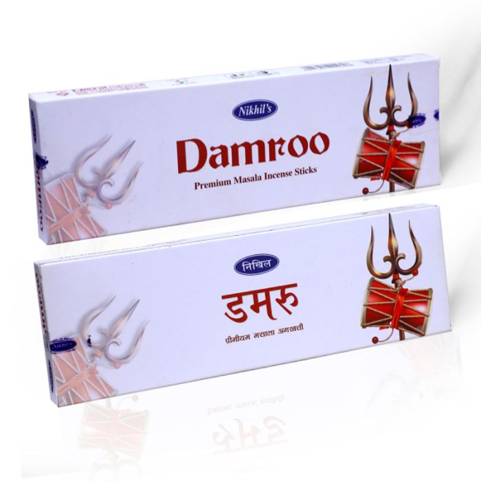 Nikhil's Damroo Premium Masala Incense Sticks (1 Pack)