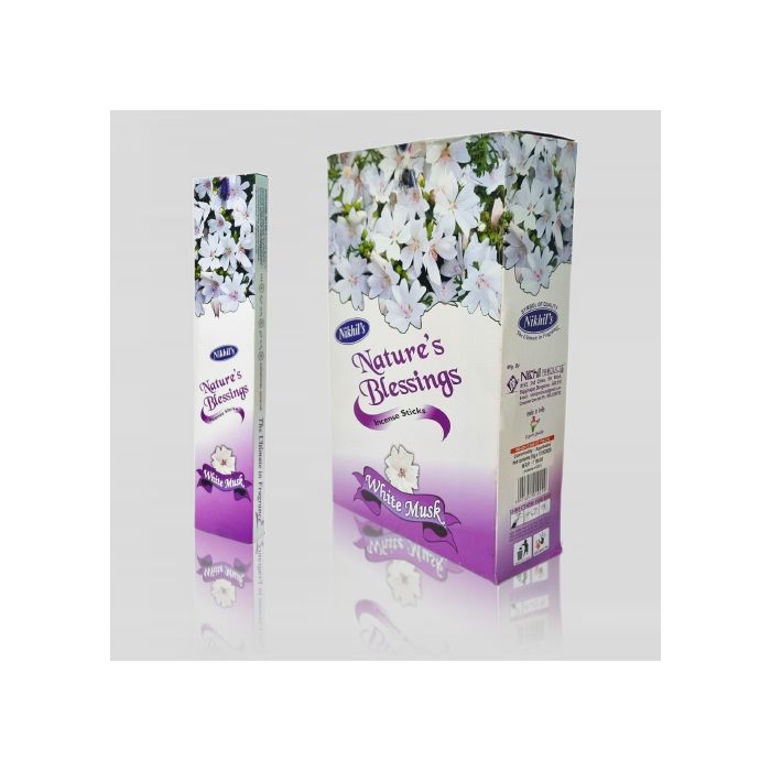 Nikhil's Nature's Blessings White Musk (Pack Of 12)