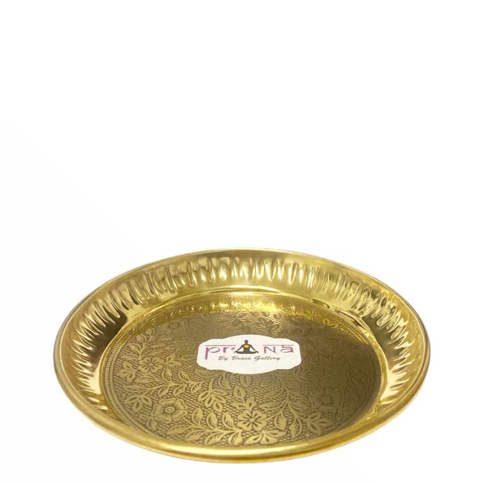 Brass Itching Plate No 7- 18cm