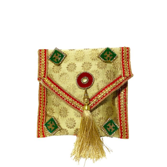 Sakar Pada - Gold, Red & Green