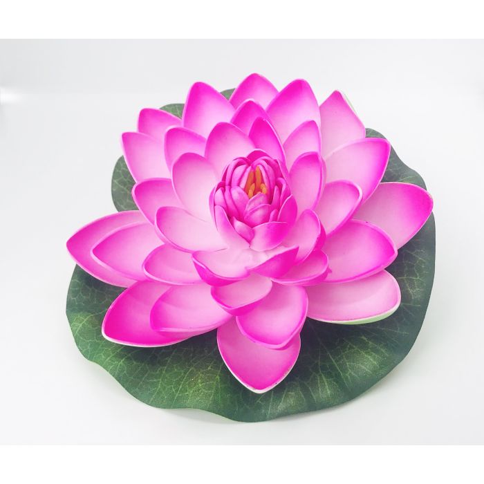 Floating Lotus Flower - Large - Pink - Single