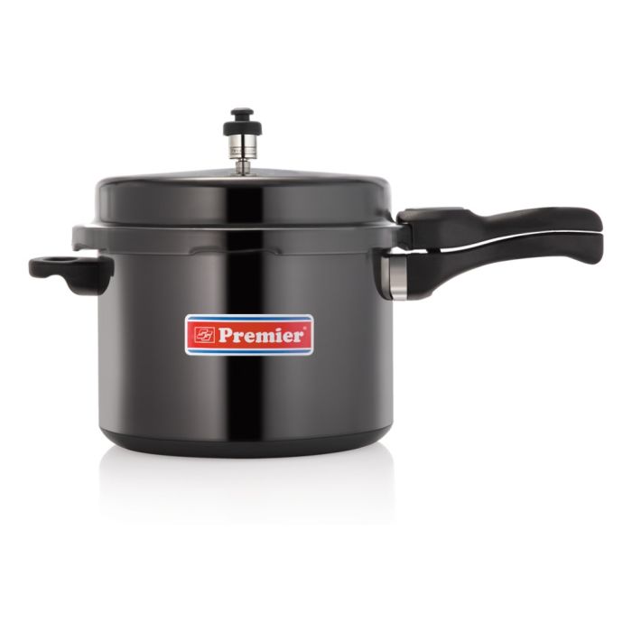 Premier Pressure Cooker Hard Anodized Trendy Black 5L-liq vol 4.1L