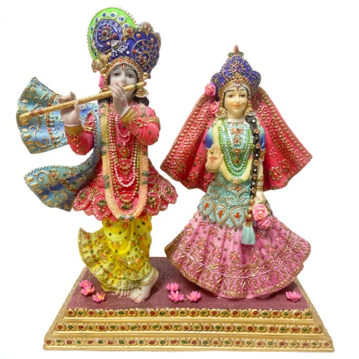 Radha Krishna Standing - No 8 - 28cm
