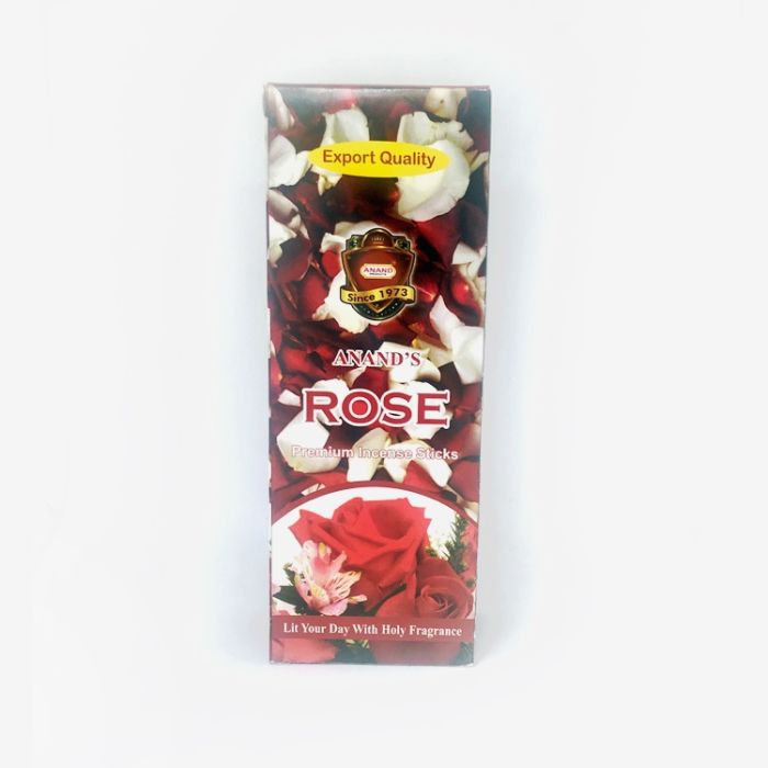 Rose Incense Sticks (Pack of 6) - Brand Name Will Vary