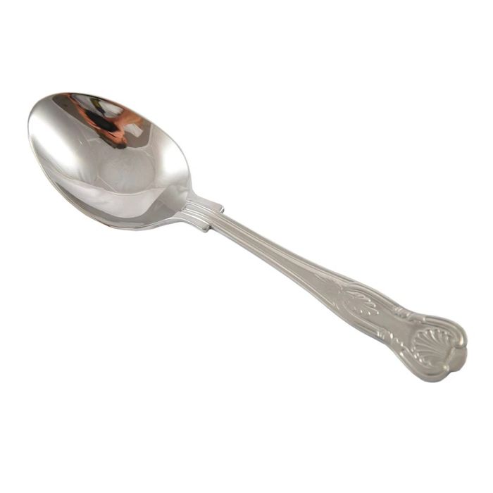 Kings Stainless Steel Mirror Finished Serving Spoon