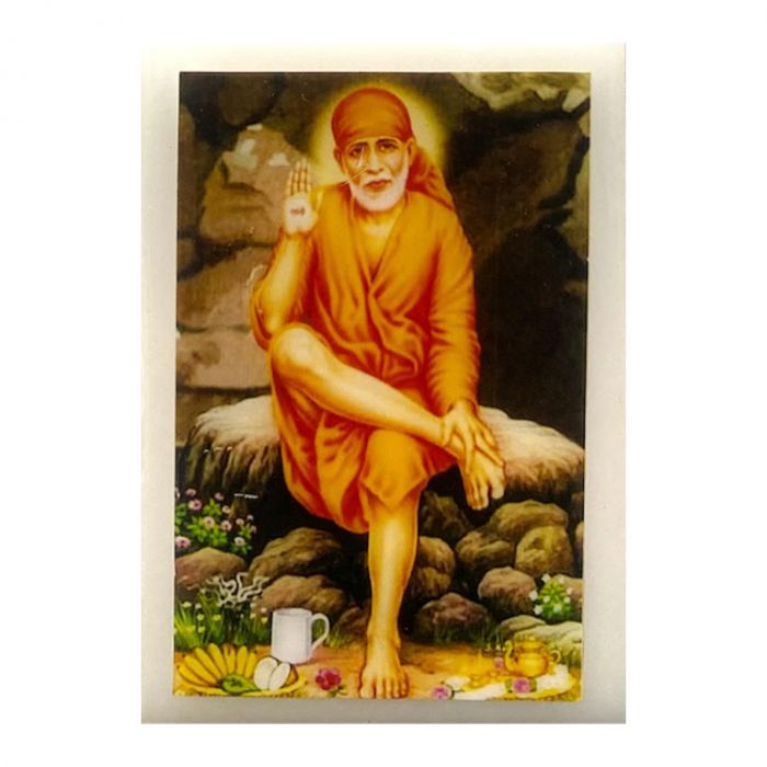 Acrylic Sticker Of Shirdi Sai Baba