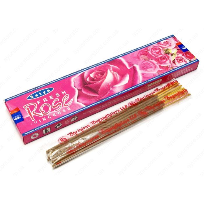 Satya Rose Incense Sticks (1 pack)