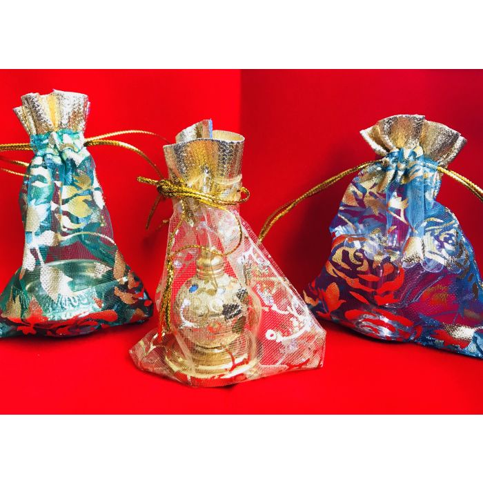 Printed Organza Gift Bag - Single - Size 15