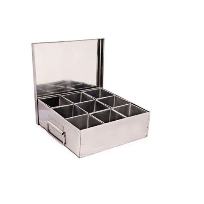 Commercial Spice Box With Lid - 9 Containers