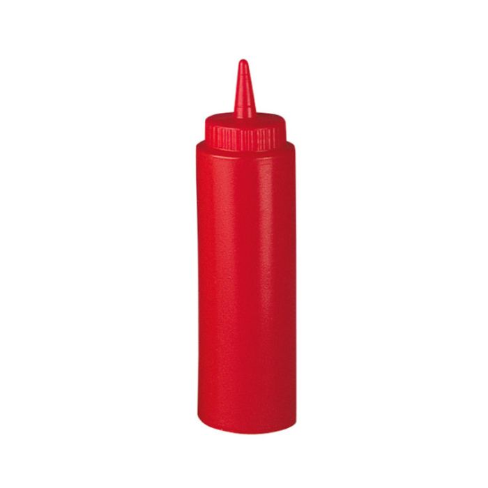 Squeeze Sauce Bottle 8oz Red