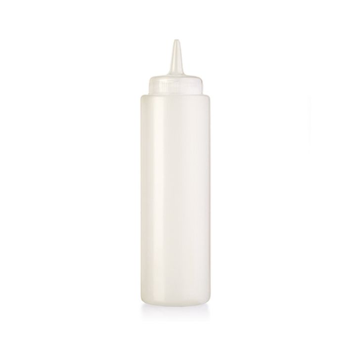 Squeeze Sauce Bottle 8oz White