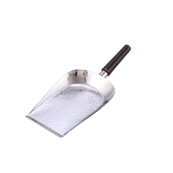 Stainless Steel Platter With Wooden Handle