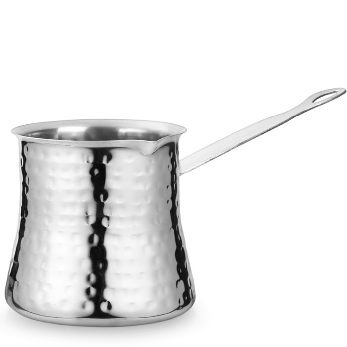 Stainless Steel Hammered Coffee Warmer - 4 Portion - 800ml