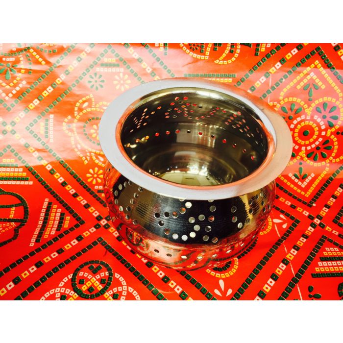 Stainless Steel Garba With Cover