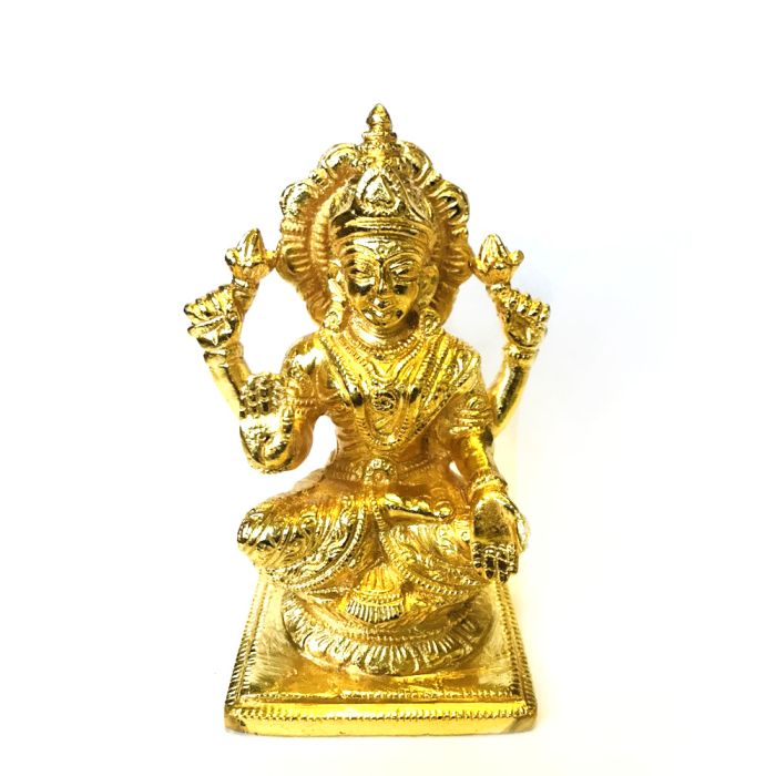 Brass Gold Finish Laxmi