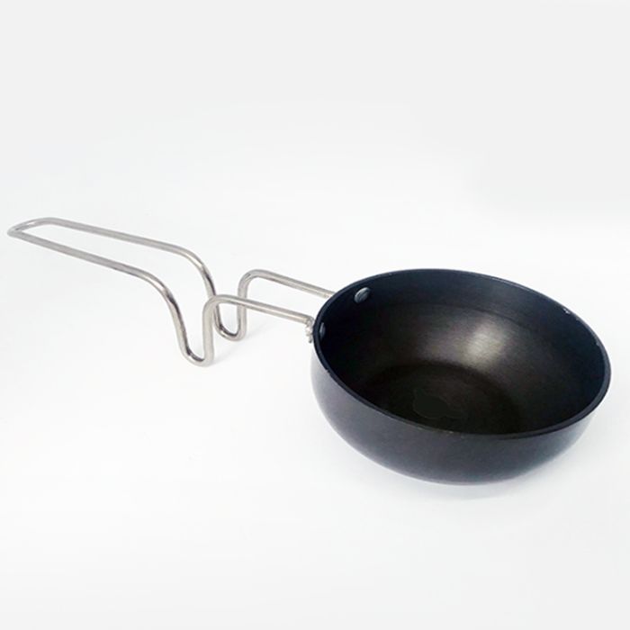 Deep Hard Anodized  Wagaria With Stainless Steel Handle - Size 10