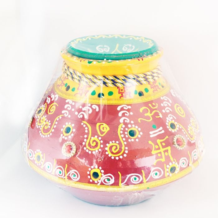 Clay Mataji Garbi - No-GR-16 - Large - Red