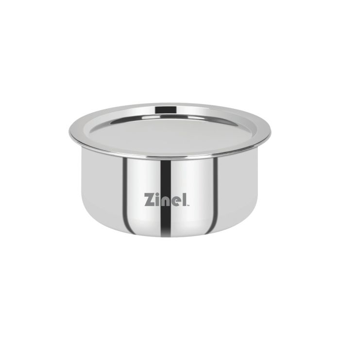 Zinel Triply Tope With SS Lid 22cm