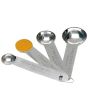 SS MEASURING SPOONS - 4pc SET