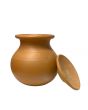 Clay Matla With Lid - No 1 For Religious Purpose
