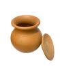 Clay Matla With Lid - No 1 For Religious Purpose
