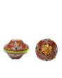Decorative Sapatiya - Hand Painted With Gems