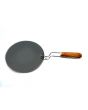 Iron Wood Handle Concave Tawa size 10