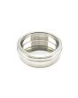 Stainless Steel Puri Dabba 14 With Transparent Lid