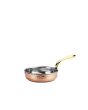Copper Hammered Mini Shallow fry pan 16cm