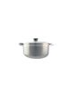 Grey Non-Stick Casserole with Glass Lid – 20 cm