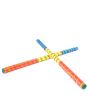 Dandiya (Dancing Sticks) Satin Mix Colour