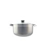 Grey Non-Stick Sauce Pot with Glass Lid – 22 cm