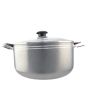 Grey Non-Stick Casserole with Glass Lid – 26 cm