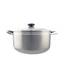 Grey Non-Stick Casserole with Glass Lid – 28 cm