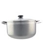 Grey Non-Stick Casserole with Glass Lid – 28 cm