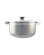Grey Non-Stick Casserole with Glass Lid – 30 cm