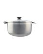 Grey Non-Stick Casserole with Glass Lid – 32 cm