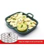 Stainless Steel Mini Idli Stand-3 Plates