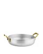 Brushed Aluminium Finish Mini Saute Pan 750ml
