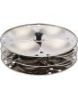 Stainless Steel Idli Stand - Regular Size - 3 Plates (12 Idli)