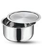 SS Sandwich Bottom Tope with ss Lid - No 15