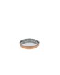 Copper Hammered Round Thali size 15cm