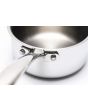 Zinel 5006 Tri-Ply Saucepan with Glass Lid, 1.5L-16cm, Stainless Steel