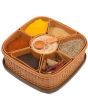 Plastic Square Spice Box (Masala Dabba)