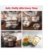Stainless Steel Idli Stand - Regular Size - 4 Plates (16 Idli)