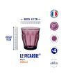 Duralex Glasses Picardie Tumbler 25cl (Pack Of 4)