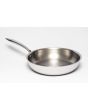 Zinel Tri-Ply Stainless Steel Frying Pan, 24cm