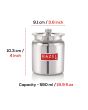 Stainless Steel Oil Jar – No.9