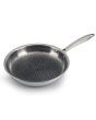 Stainless Steel Triply Honeycomb Frying Pan 20cm