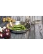 Zinel Tri-Ply Stainless Steel Frying Pan, 24cm